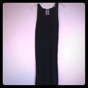 HandM black maxi dress